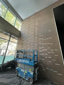 Instalação de marcenaria – Lobby