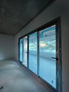 Instalação de caixilhos – apartamentos