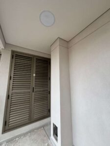 Execução de textura na área técnica