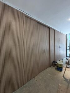 Execução – marcenaria salão de festas