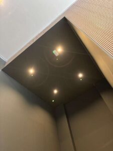 Instalação de luminárias