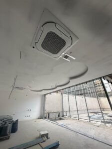 Instalação de máquinas de ar-condicionado