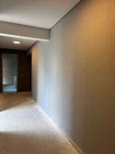 Pintura dos halls de serviço