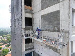 Limpeza e tratamento de estrutura