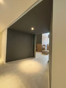 Pintura do acesso aos halls