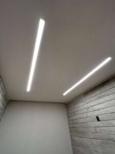 Instalação de luminárias