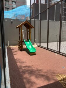 Montagem de equipamentos - playground