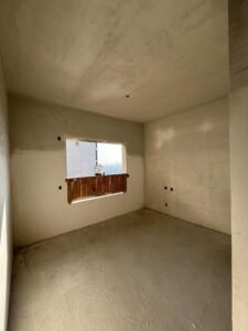 Gesso liso dos apartamentos