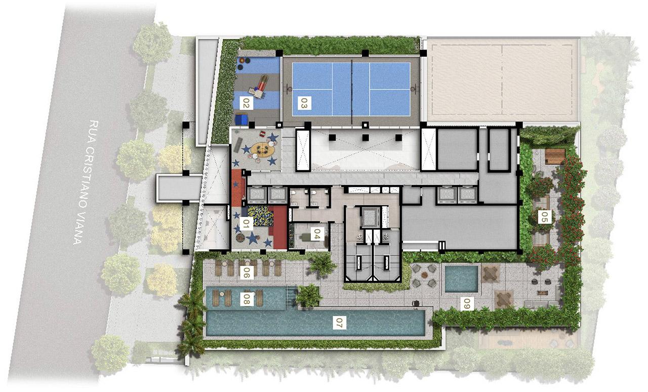 145 / Vianna Implantação Mezanino