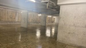 Preparação do Piso do Estacionamento