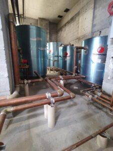 Boilers do barrilete