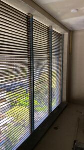 Finalização dos brises das áreas técnicas