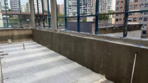 Revestimento da Piscina do 3º Pavimento