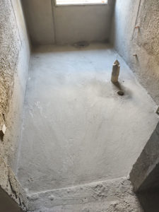 Impermeabilização dos banheiros do 5º pavimento