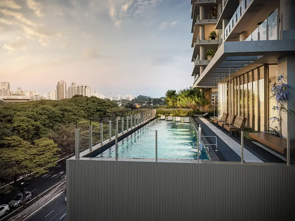 Vista aérea 4º andar