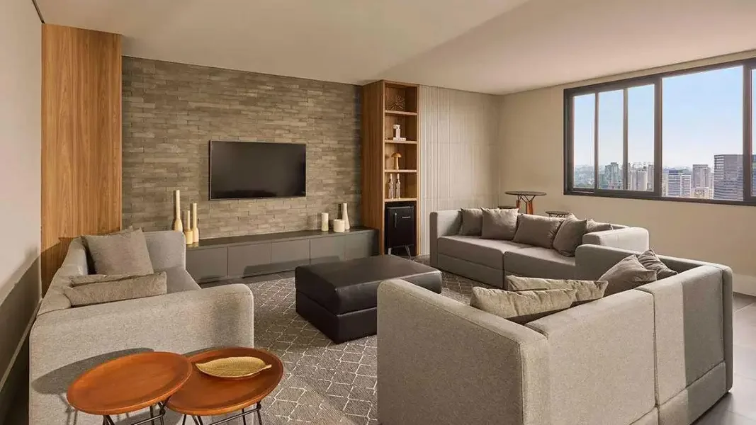 Sala de TV — depois