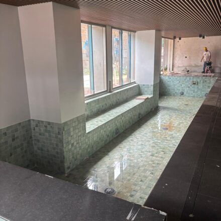 Limpeza - piscina interna