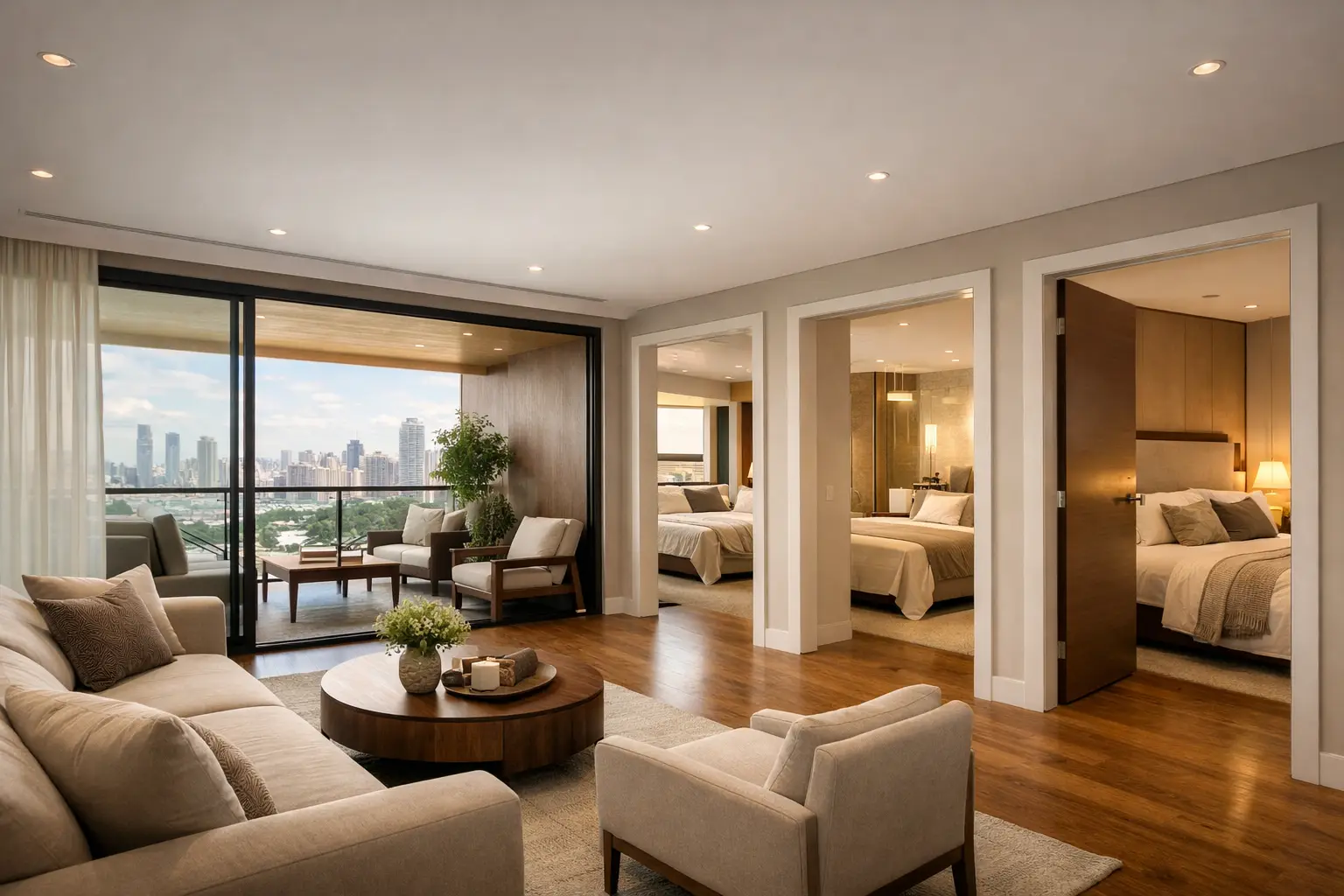 Apartamentos com quatro suítes para viver bem